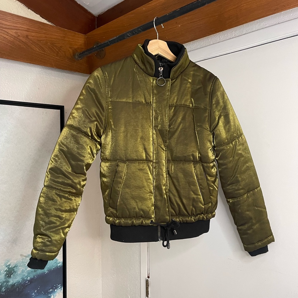 Top shop olive green Womens jacket